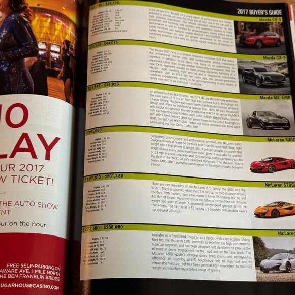 The Philadelphia Auto Show 2017 Program Book, Souvenir Catalog, 2017 - Picture 14 of 16